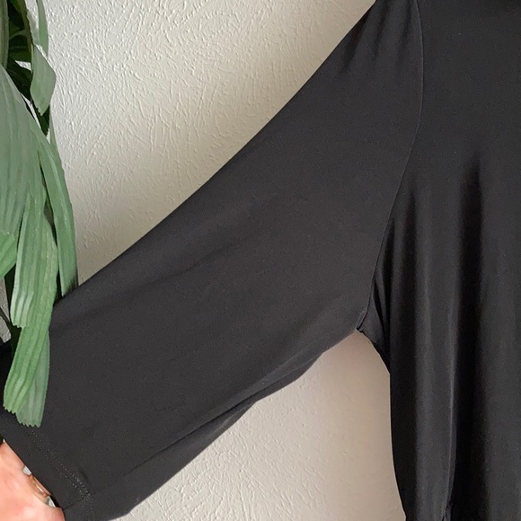 NWT: NY collection 2X black dress- made in USA - Picture 5 of 8